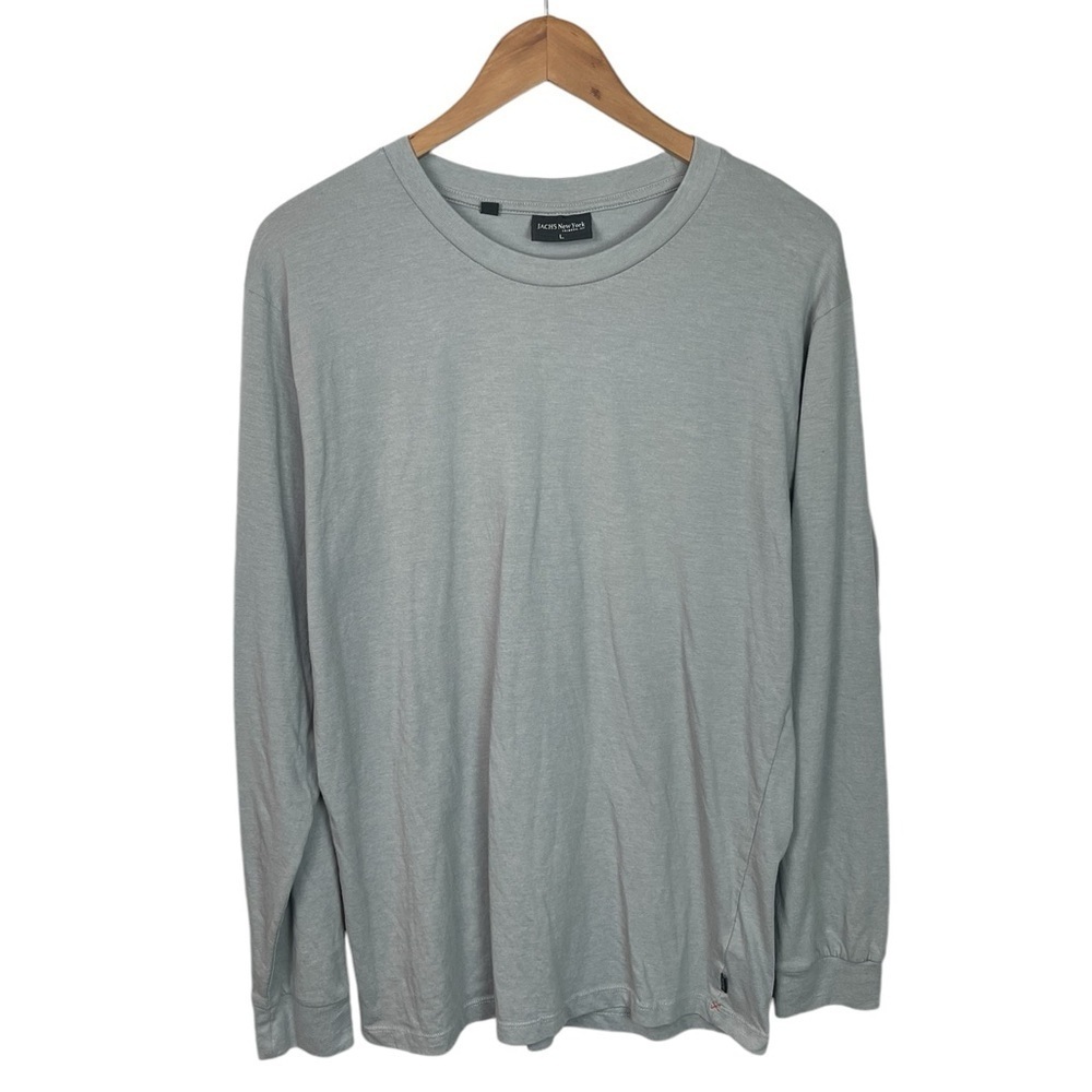 LS382 Men’s JACHS New York Trendy Minimal Long Sleeve T Shirt L